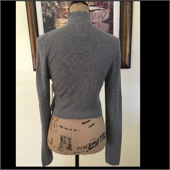 Forever 21 Wool Blend Heather Gray Turtleneck - Picture 4 of 4